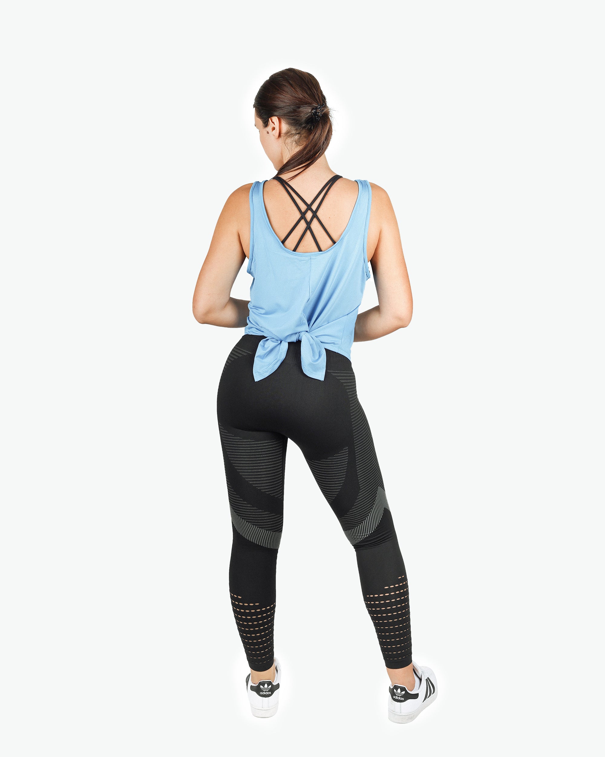 BreezyBack Tie back Tank Top - THUGFIT