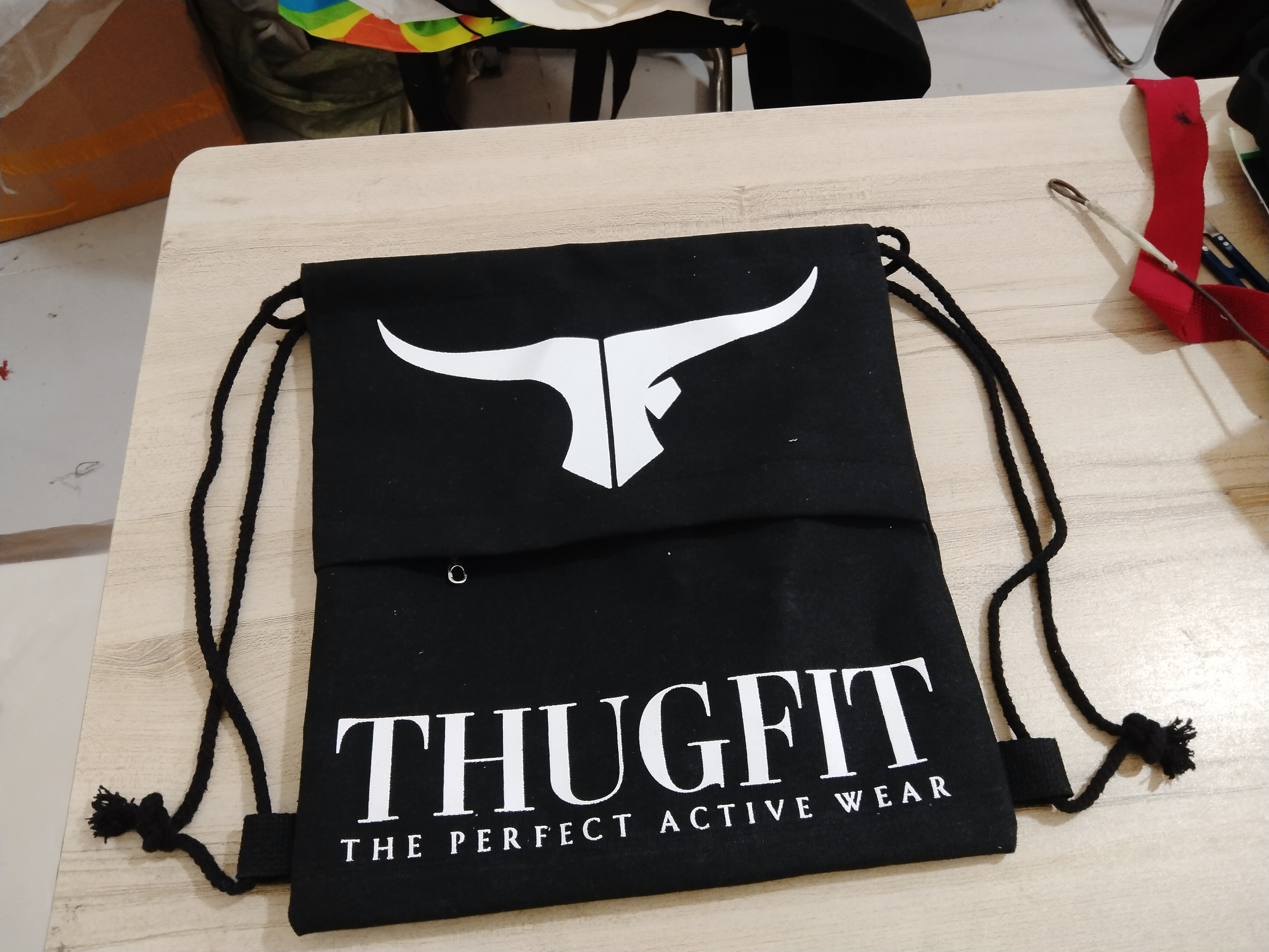THUGFIT Cotton Drawstring Bag