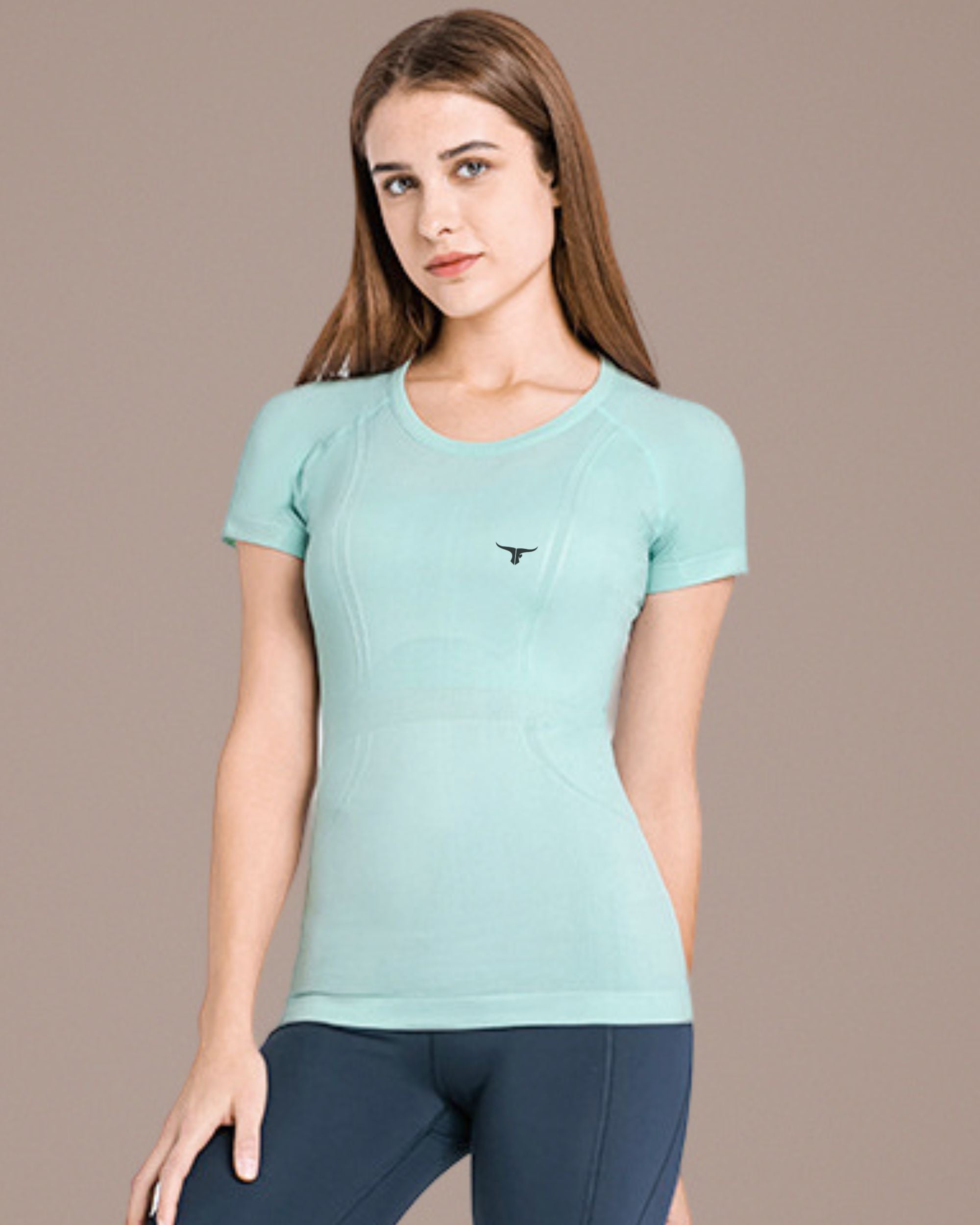 Vortex Tee Ladies T-shirt - Green - THUGFIT