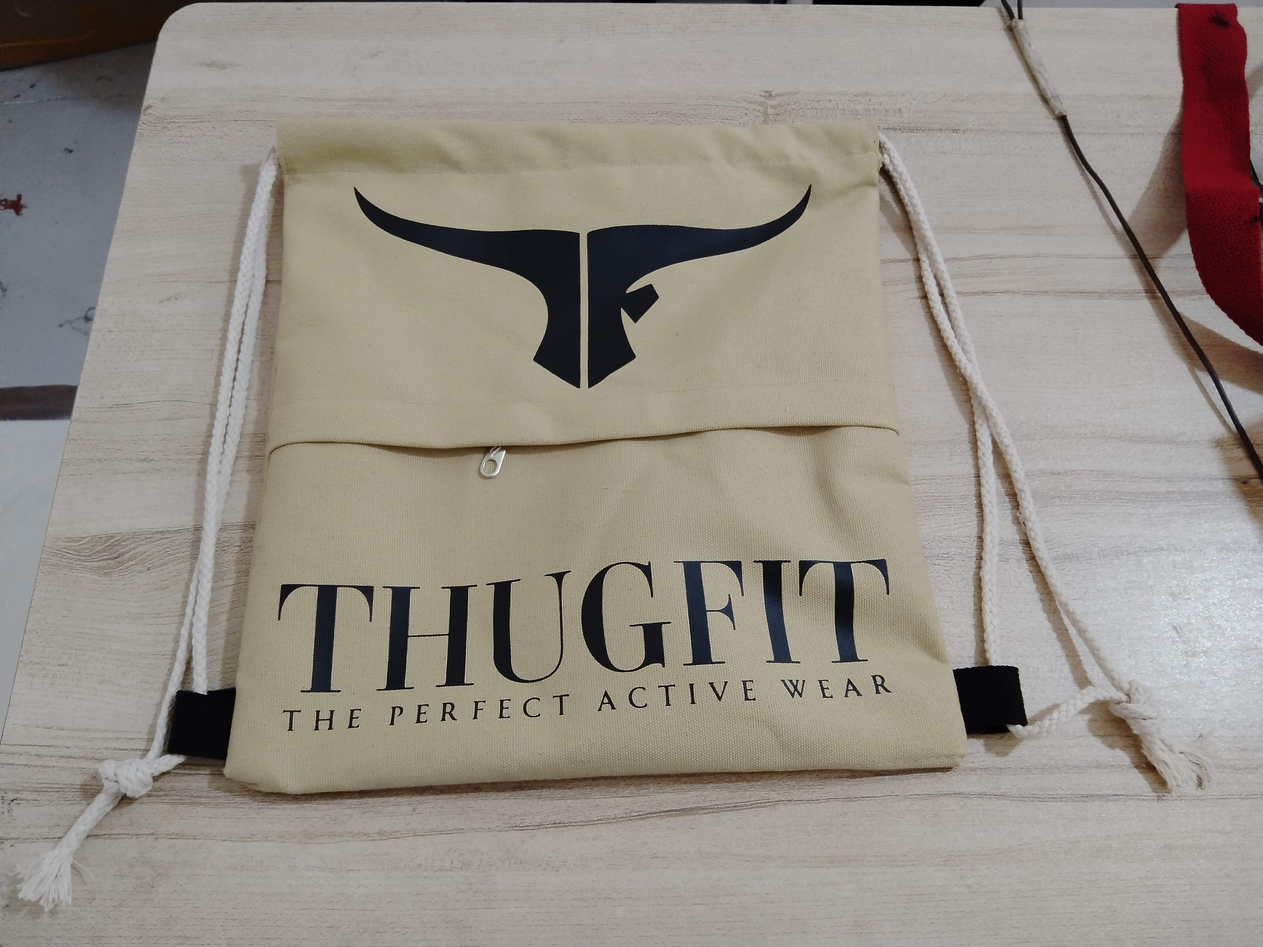 THUGFIT Cotton Drawstring Bag - THUGFIT